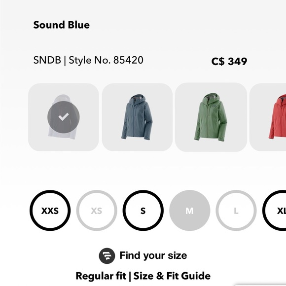 Women’s Patagonia Coat - Picture 9 of 9